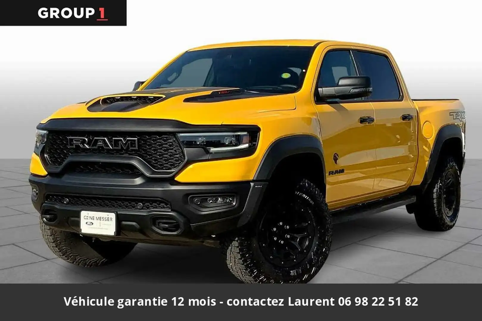 Dodge RAM TRX Crew Cab 4x4 Tout compris hors homologation 45 Jaune - 1