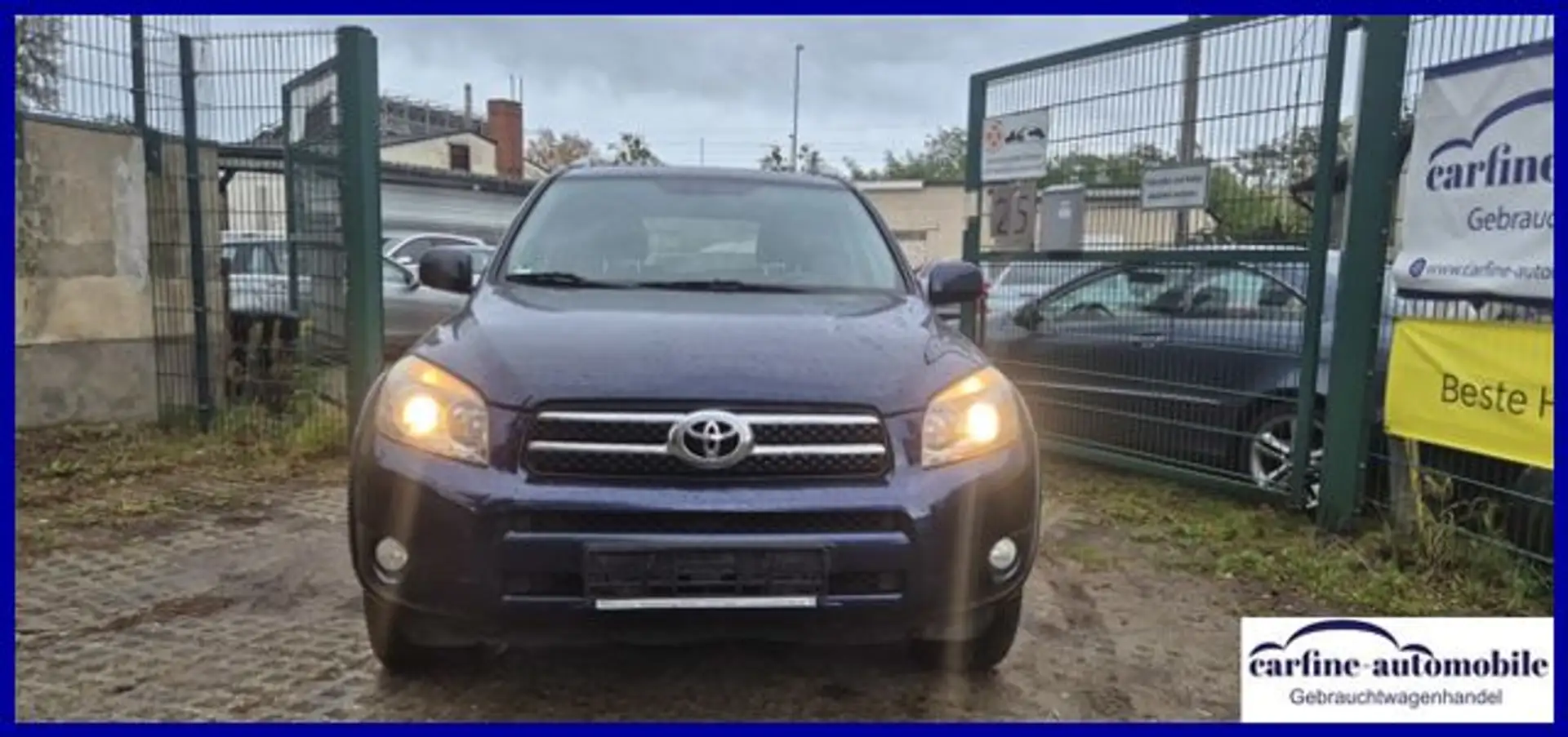 Toyota RAV 4 Exec.4X4 Leder Navi R-CAM AHK 2t. HU:NEU Blau - 2