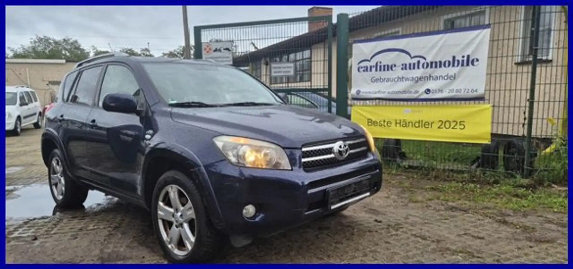Toyota RAV 4 Exec.4X4 Leder Navi R-CAM AHK 2t. HU:NEU Blauw - 1