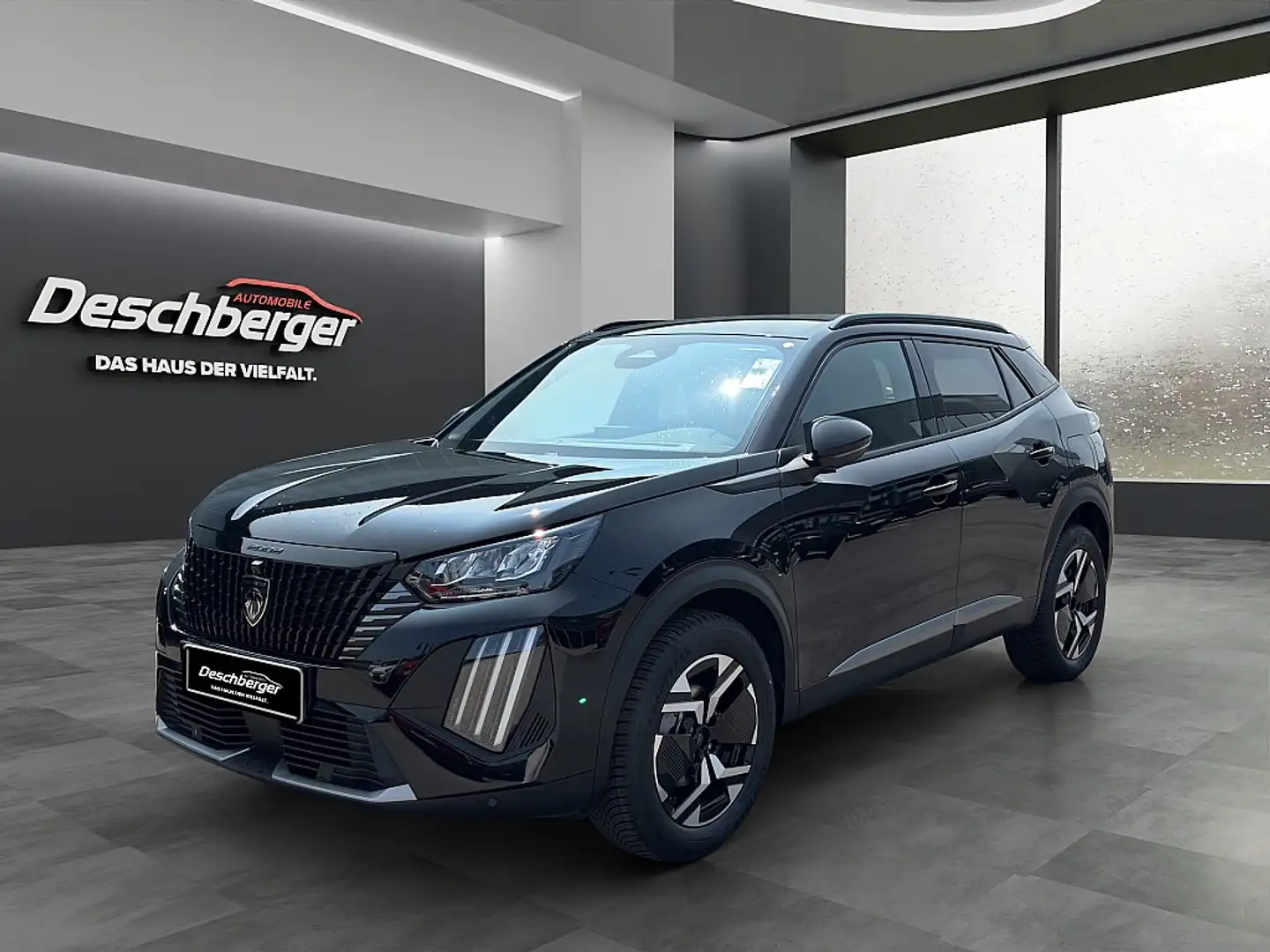 Peugeot 2008 PureTech 100 S&S Allure 6-Gang-Manuell Schwarz - 1