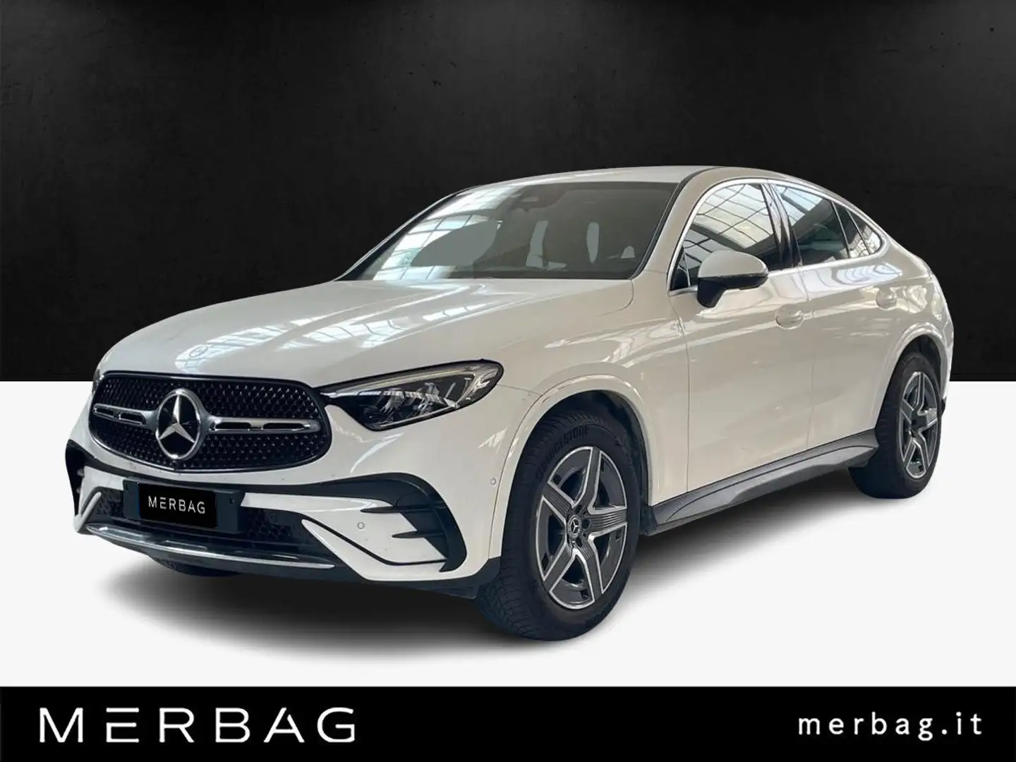 Mercedes-Benz GLC 220 d 4Matic Mild hybrid Coupé AMG Line Advanced Plus Bianco - 1