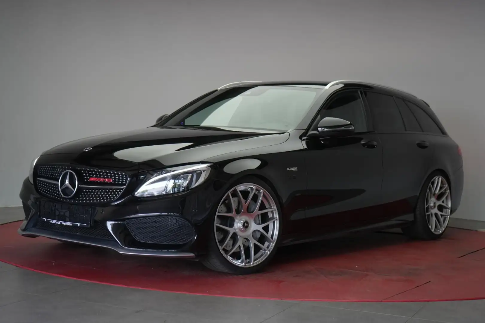 Mercedes-Benz C 43 AMG 4Matic T 9G-Tronic Czarny - 2