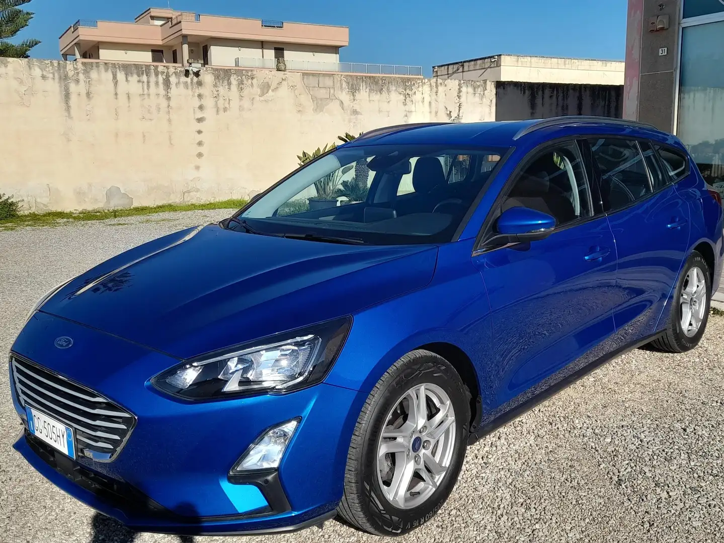 Ford Focus Focus V 2018 SW SW 1.5 ecoblue Business s Blu/Azzurro - 2