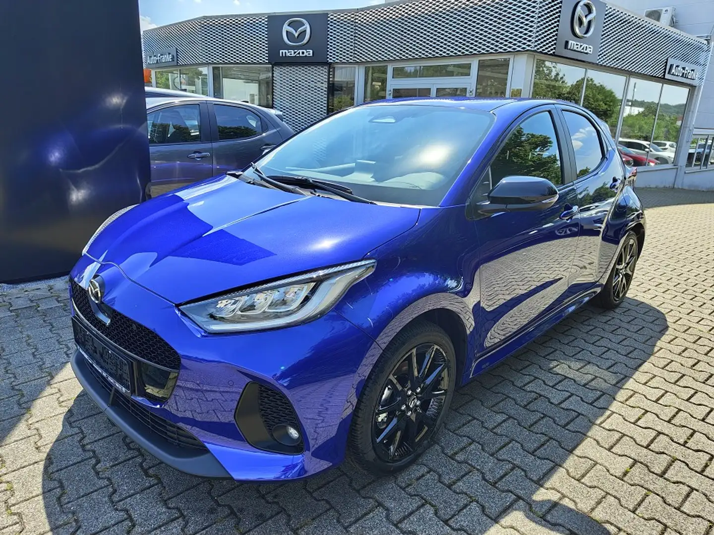 Mazda 2 Hybrid 1.5L VVT-i e-CVT HOMURA Blauw - 1
