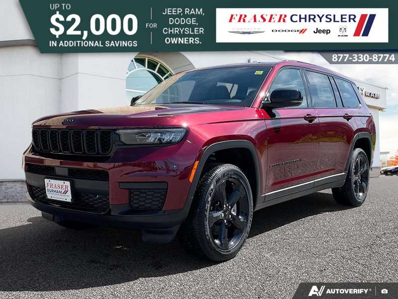 Red 2025 Jeep Grand Cherokee L SUV / Crossover Four-Wheel Drive 8-Speed Automatic