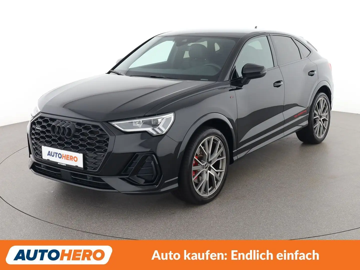 Audi Q3 40 TDI quattro S line Schwarz - 1