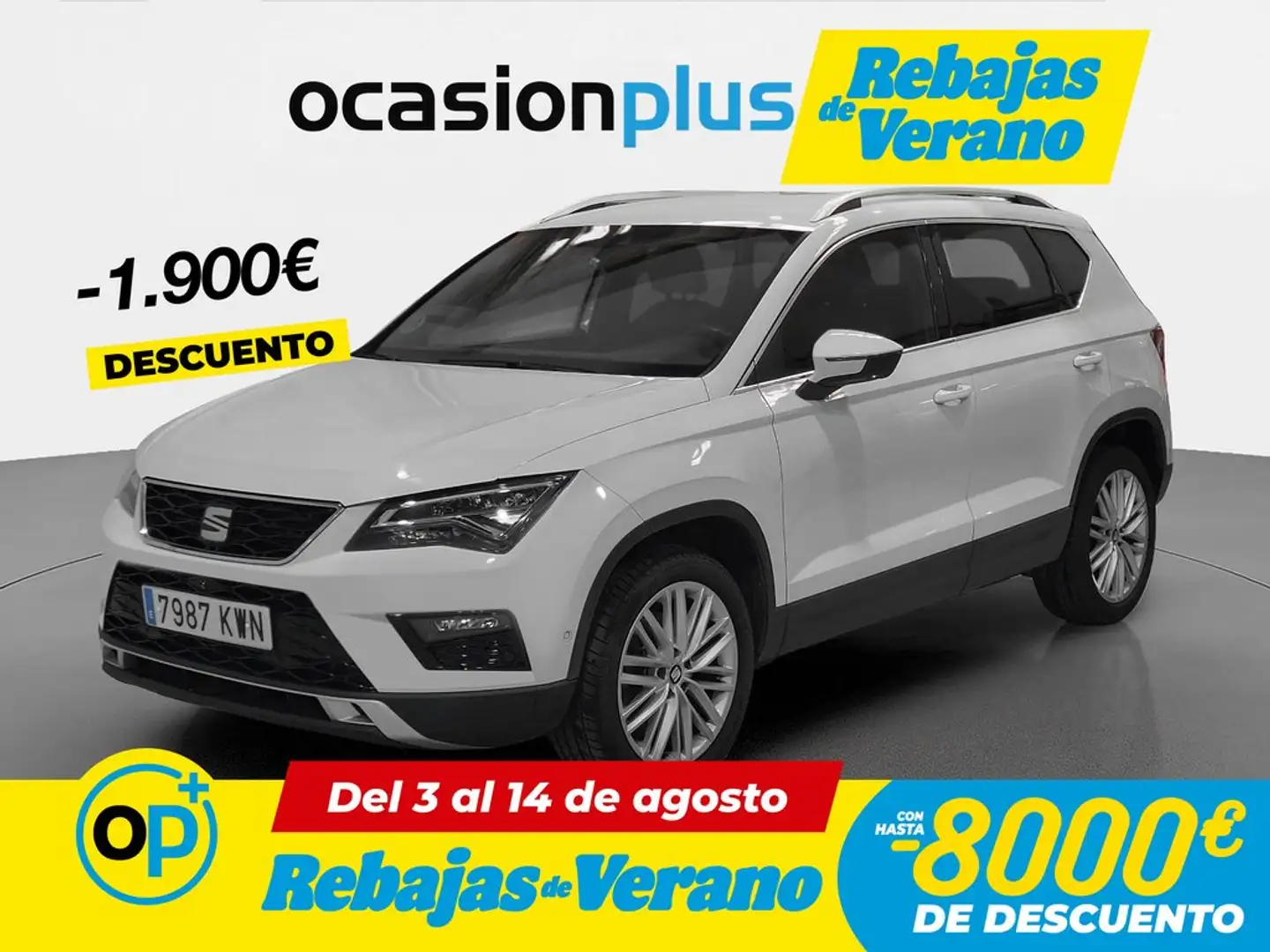 SEAT Ateca 2.0TDI CR S&S Xcellence 150 Blanco - 1