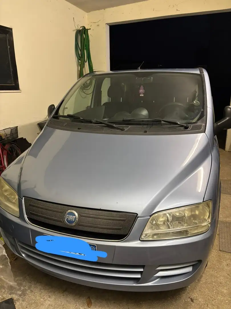 Fiat Multipla 1.6 16v SX bLupower Modrá - 1