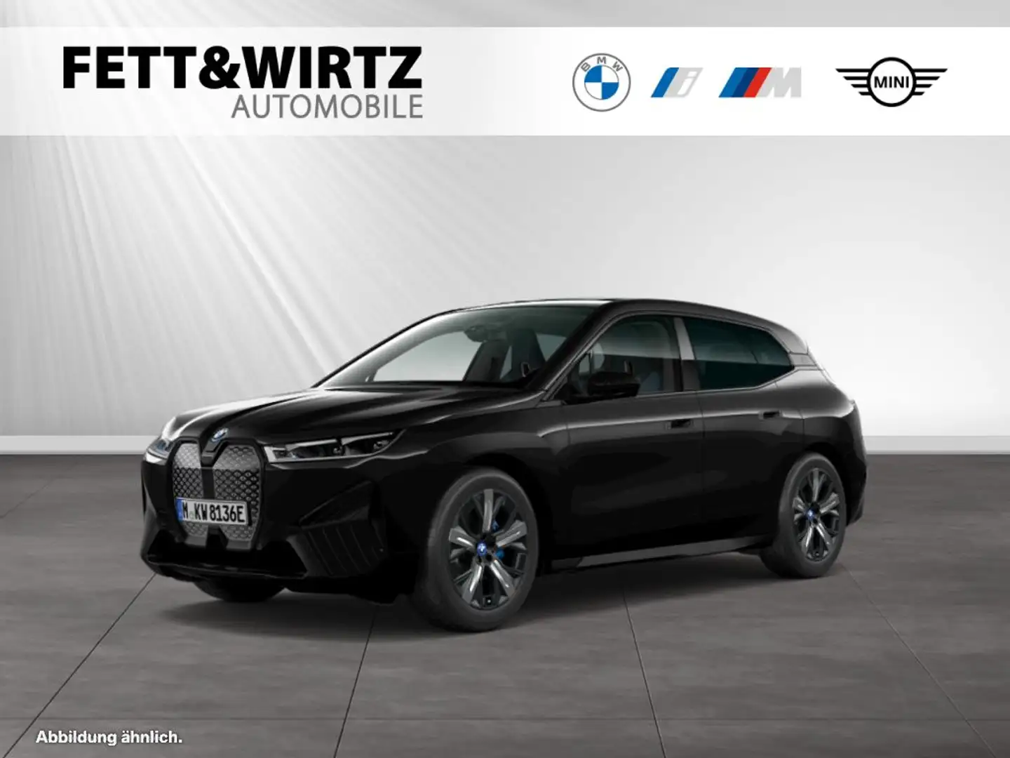BMW iX xDrive50 AHK|SkyLounge|H/K|AutobahnAss.DAProf. Schwarz - 1
