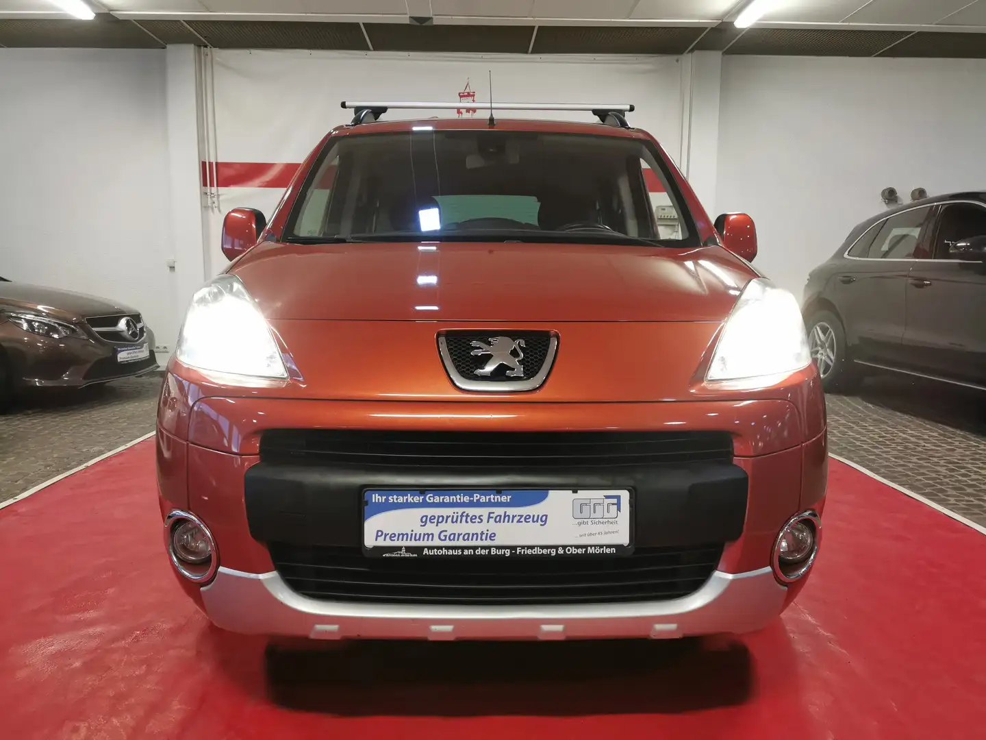 Peugeot Partner Premium *TMP + Klima + CD + Bluetooth Red - 2