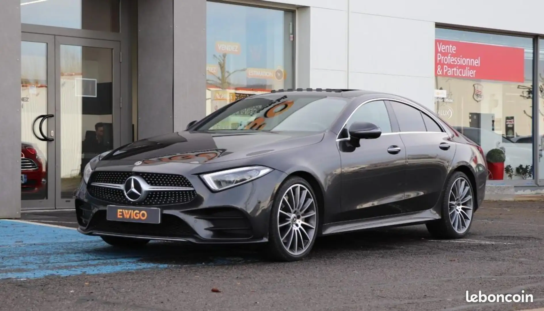 Mercedes-Benz CLS Classe Mercedes 400 D 340 ch AMG LINE 4MATIC BVA T Noir - 1