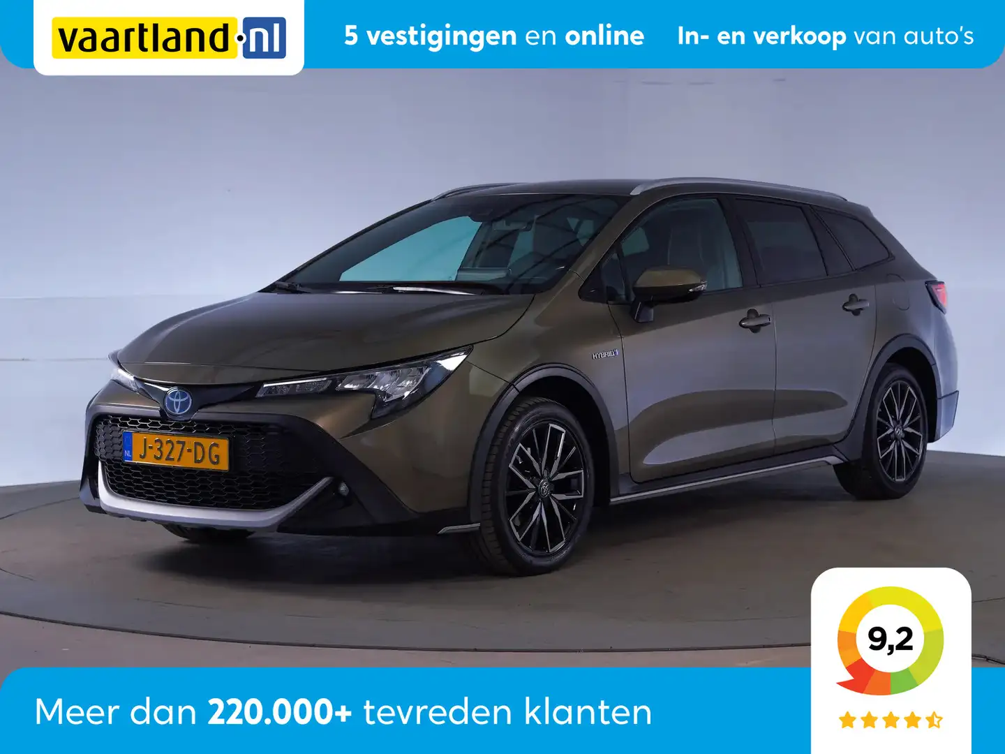 Toyota Corolla 1.8 Hybrid Trek Aut. [ Navi Camera Adapt.cruise ] Groen - 1
