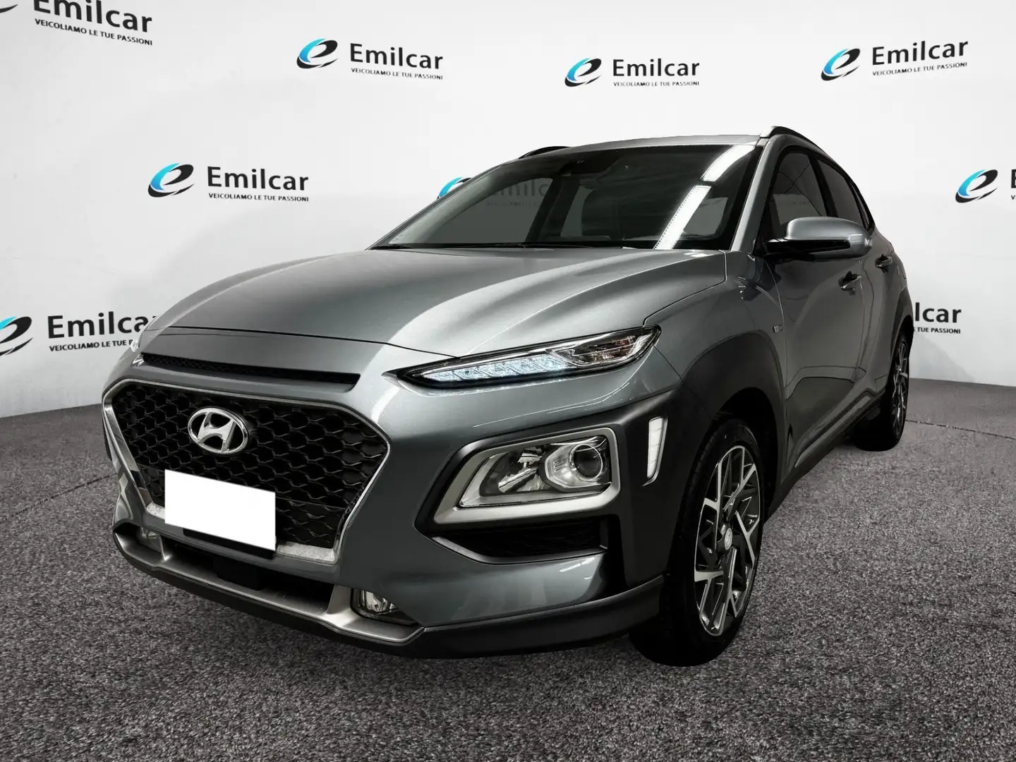 Hyundai KONA HEV 1.6 DCT XPrime Gris - 1