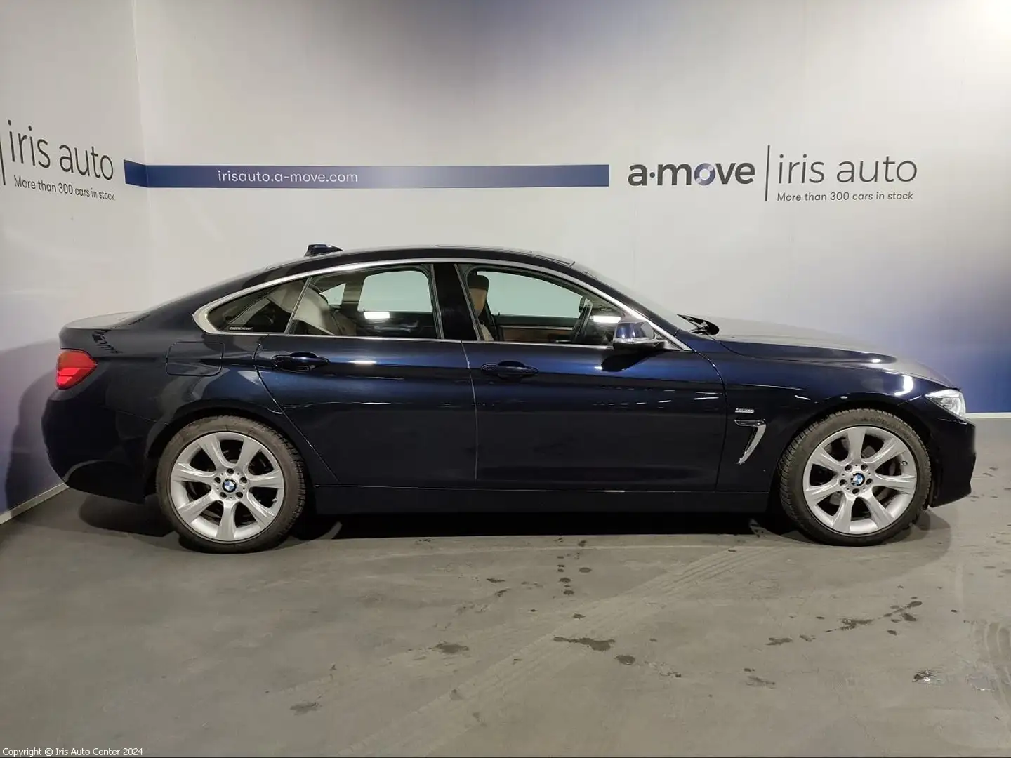 BMW 430 2.0I| NAVI | TOIT OUVRANT | SIEGES CHAUFFANTS Bleu - 2