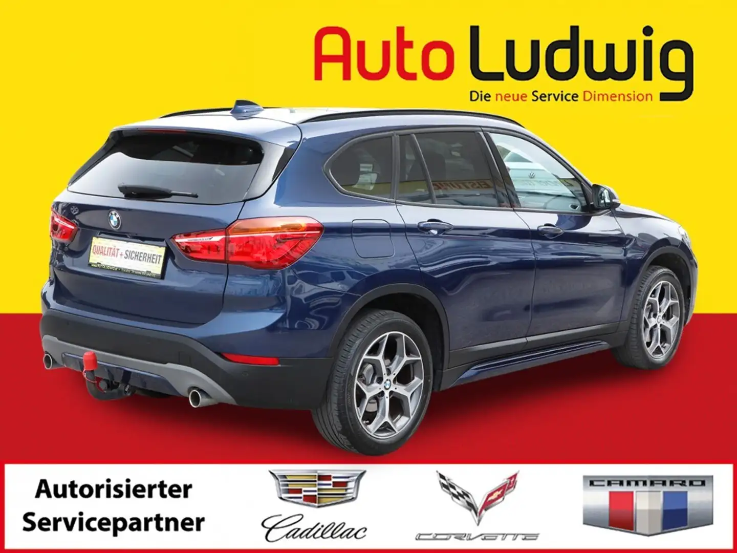 BMW X1 sDrive 18d Aut. Sport Line*NAVI*LED*HEAD-UP*R-K... Blau - 2
