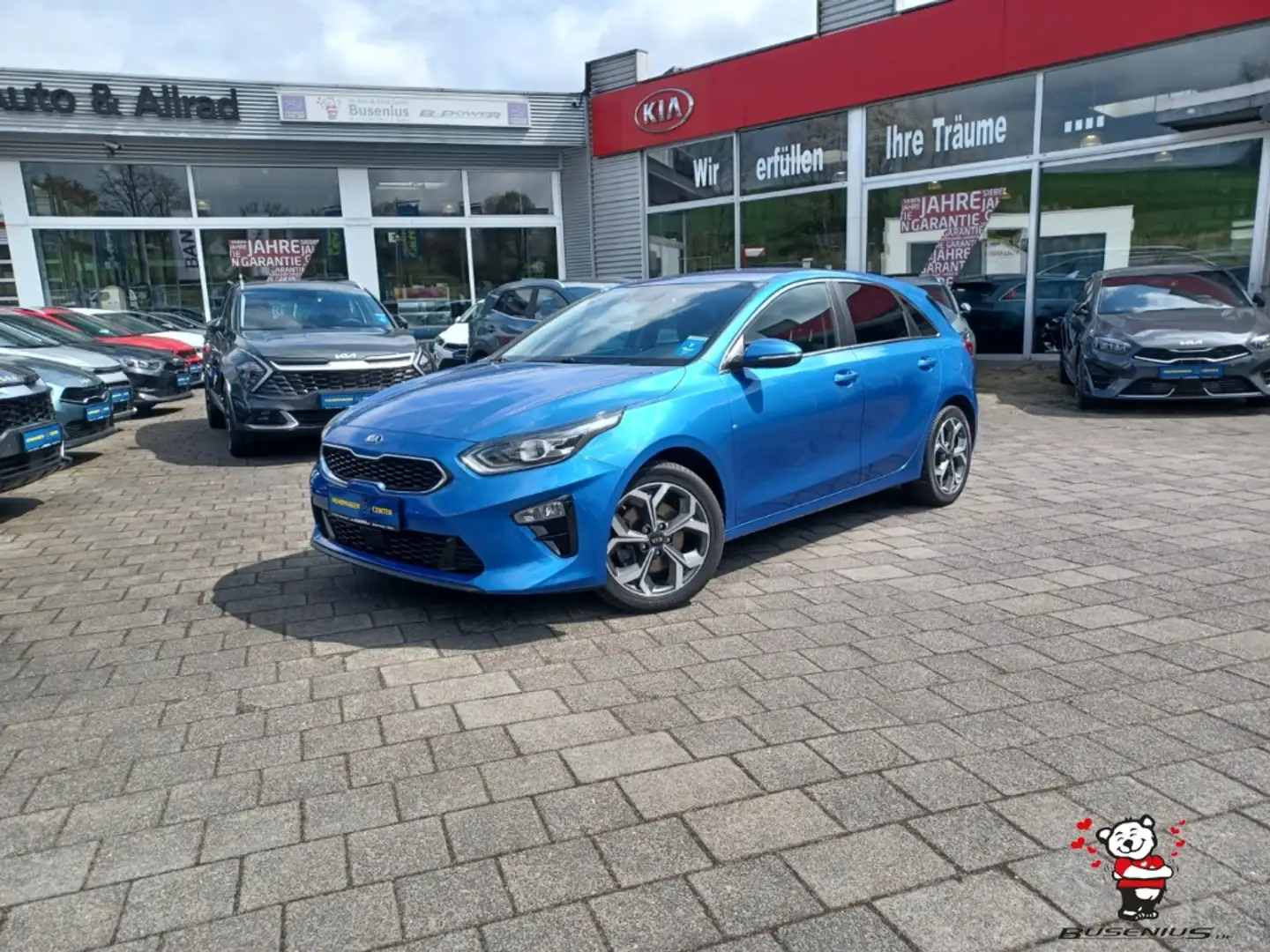 Kia Ceed / cee'd 1.4 T-GDI Spirit+Nav+Tech+Leder+Sound Kék - 2