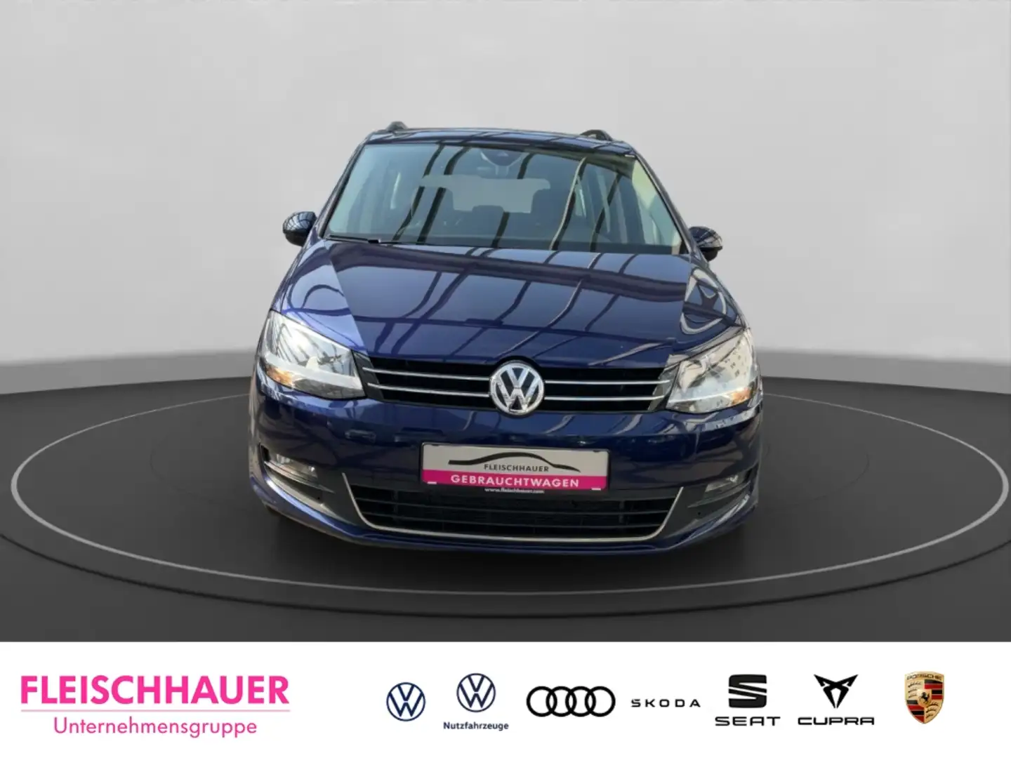 Volkswagen Sharan 1.4 TSI DSG AHK-klappbar Navi Klimaautom.  Ambient Blau - 2