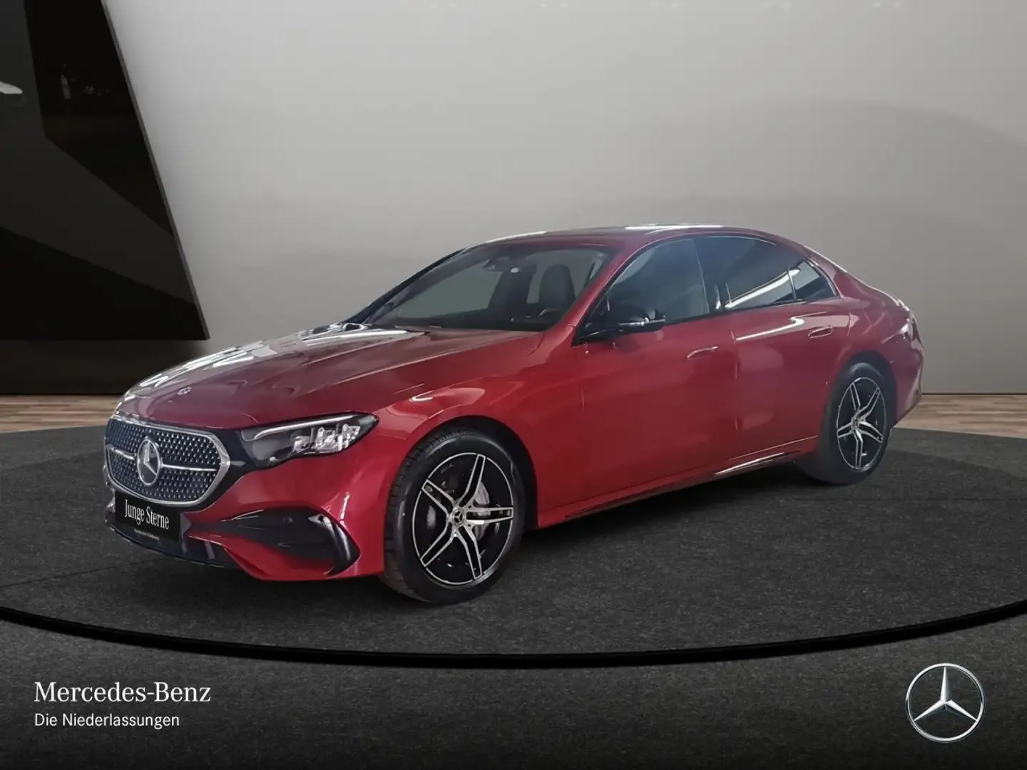 Mercedes-Benz E 300 e Hybrid AMG Distr. LED Night Kamera PTS 9G Rot - 2