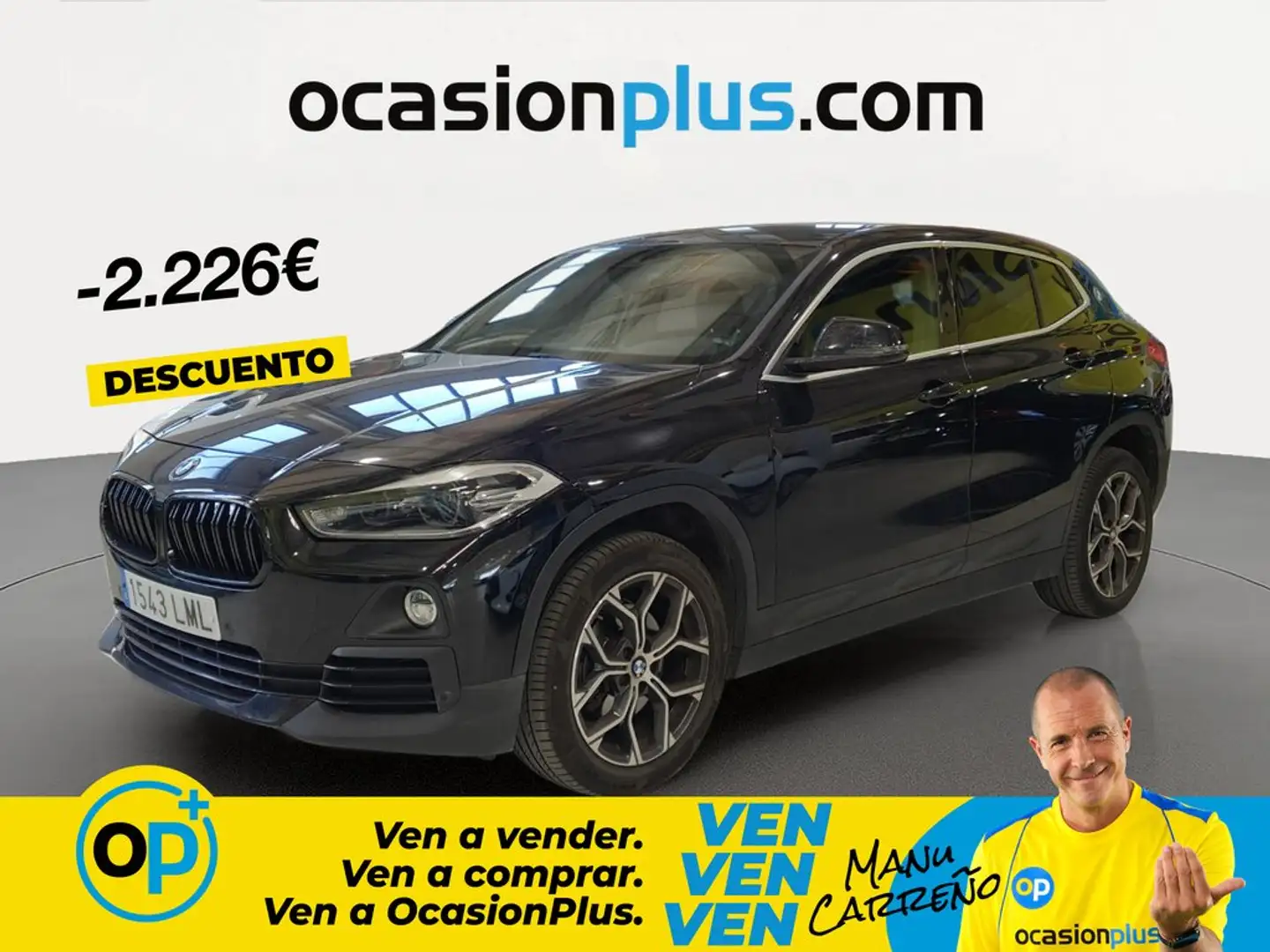 BMW X2 sDrive 18d Negro - 1