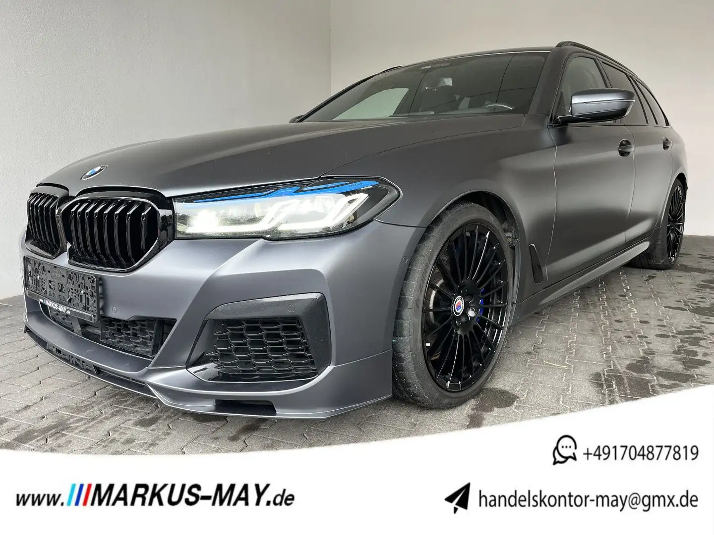 Alpina D5 S Tour Laser HeadUp KlimaSitz CockpProf H/K Grau - 1
