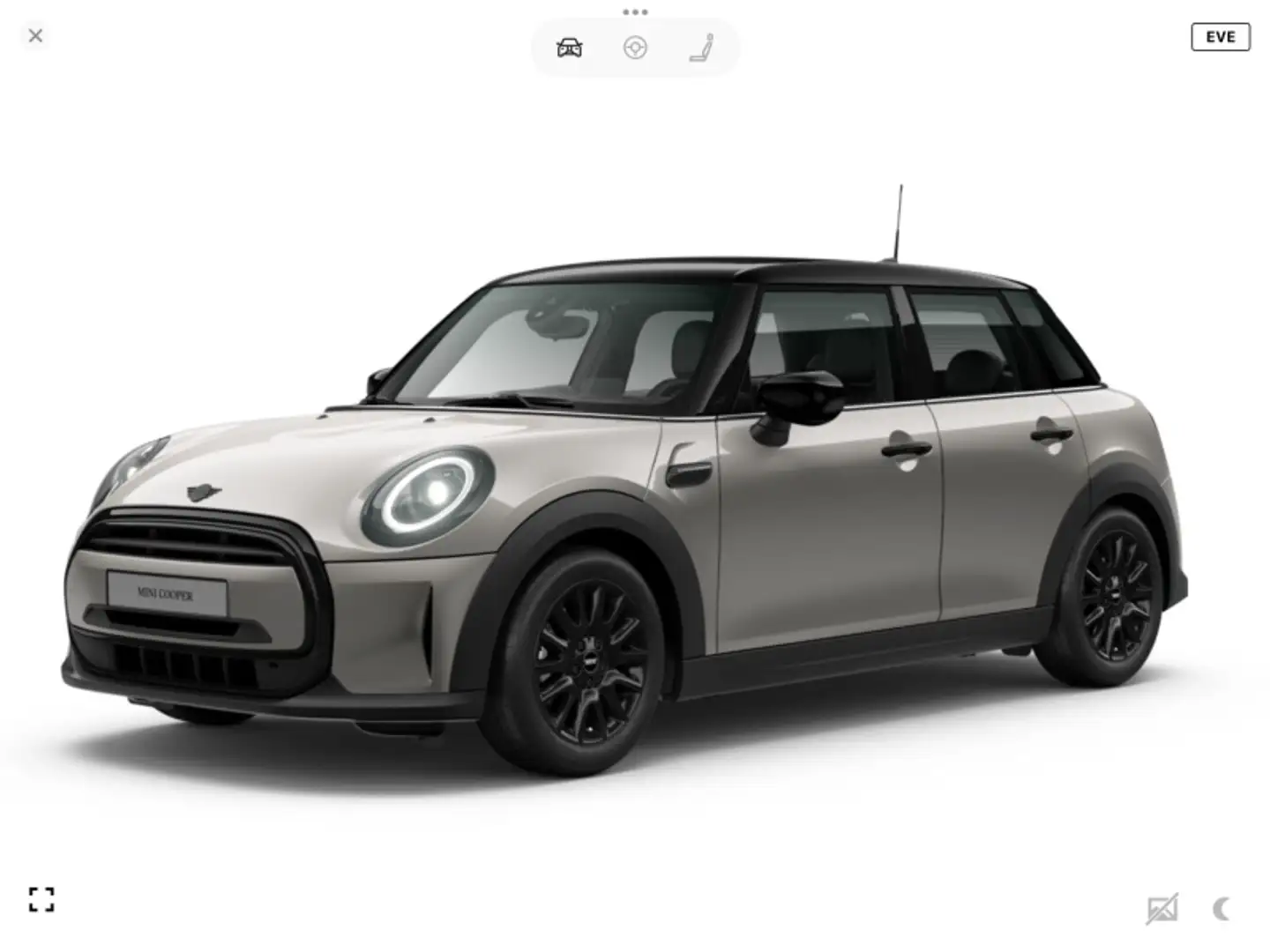 MINI Cooper COOPER 5P Gris - 1