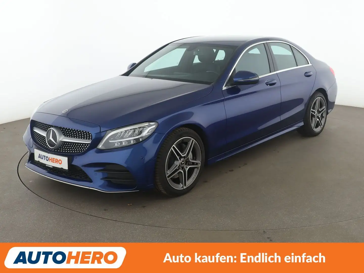Mercedes-Benz C 160 C 160 AMG Line *NAVI*LED*TEMPO*PDC*SHZ* Blau - 1