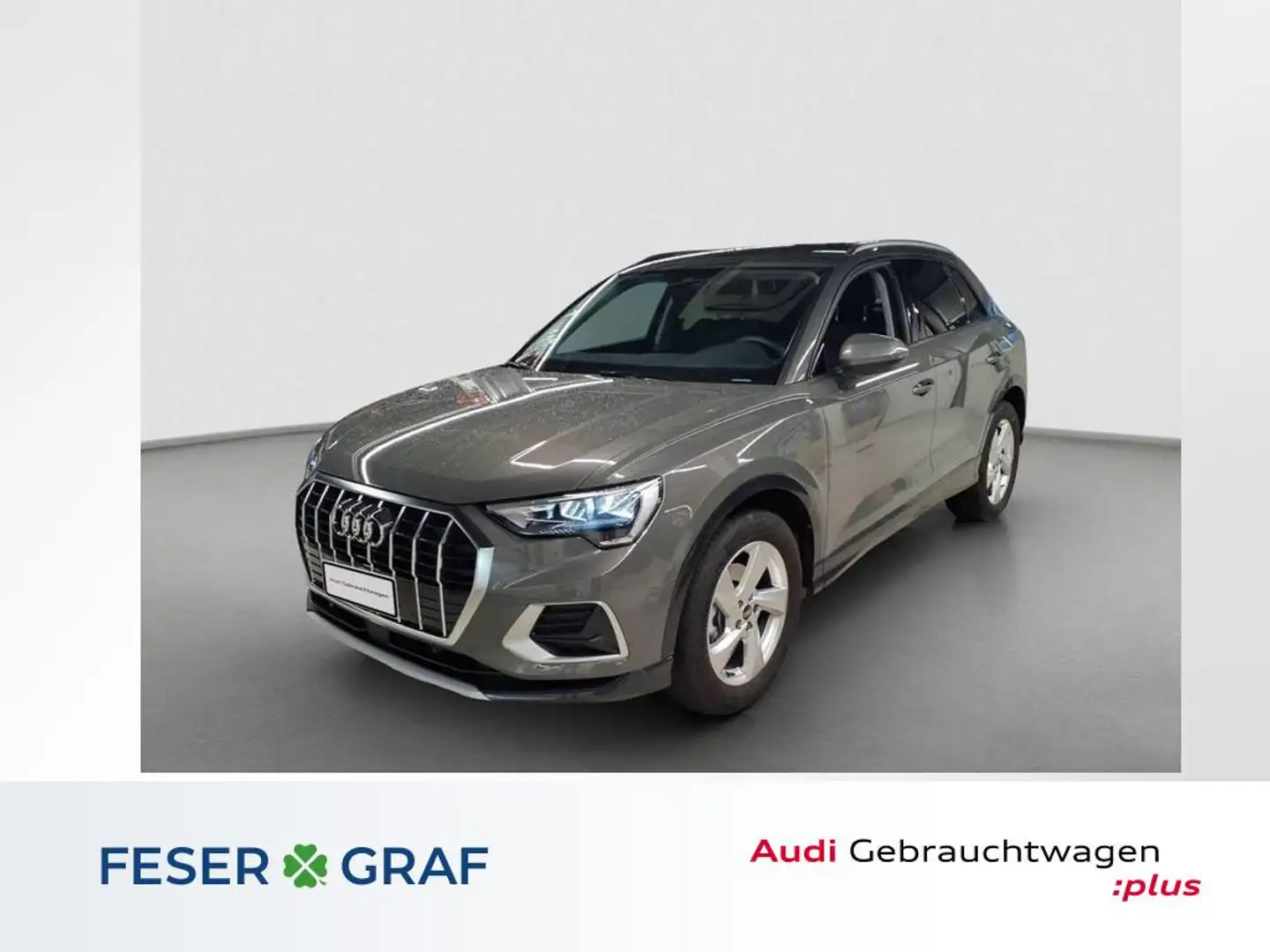 Audi Q3 advanced 35 TFSI 110kW S tronic ACC AHK Navi Grau - 1