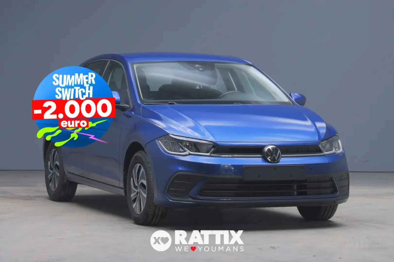 Volkswagen Polo 1.0 TSI 95CV Life Blu/Azzurro - 1