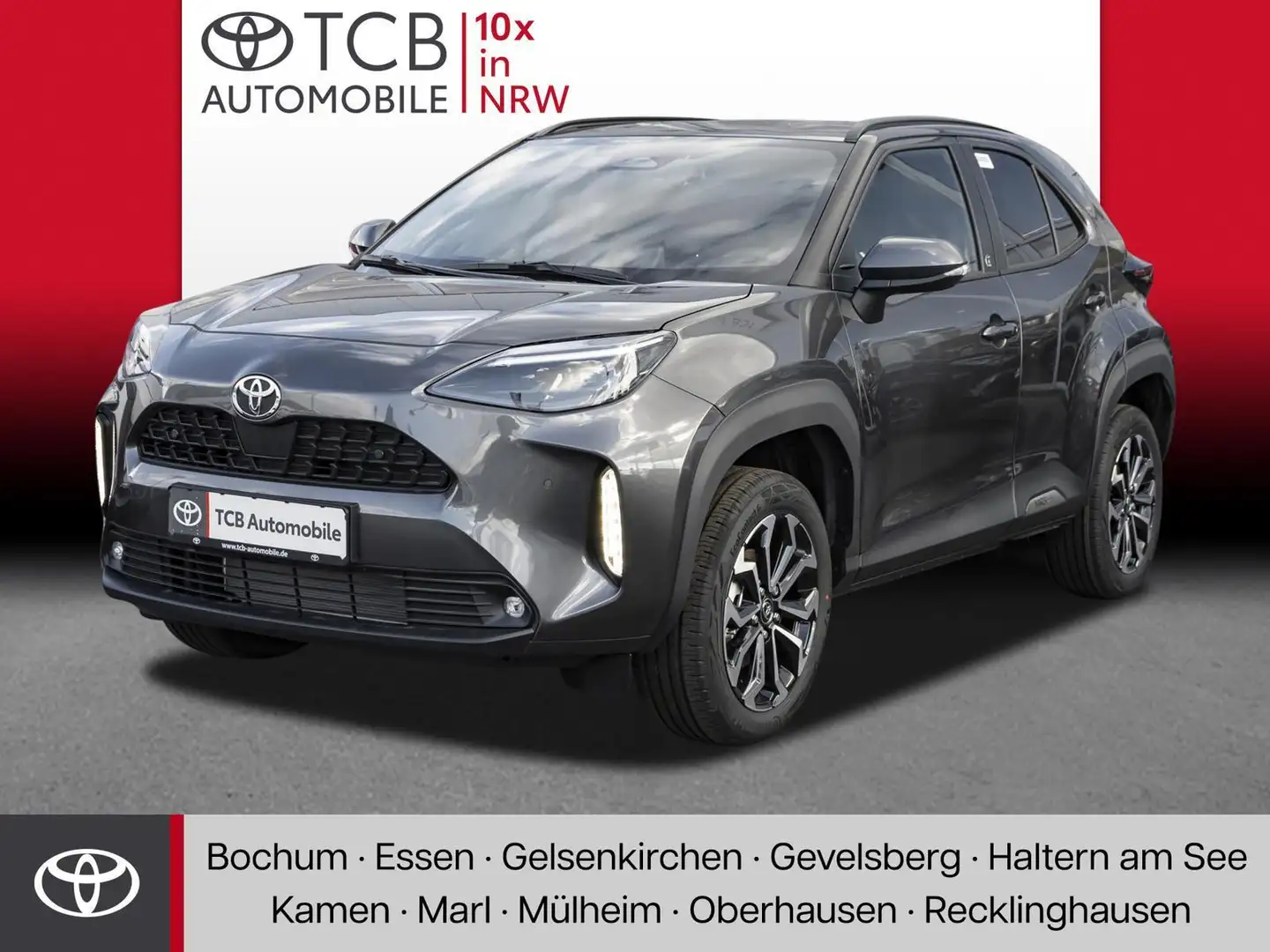 Toyota Yaris Cross 1.5 Hybrid Team D NAVI PDC Grau - 1