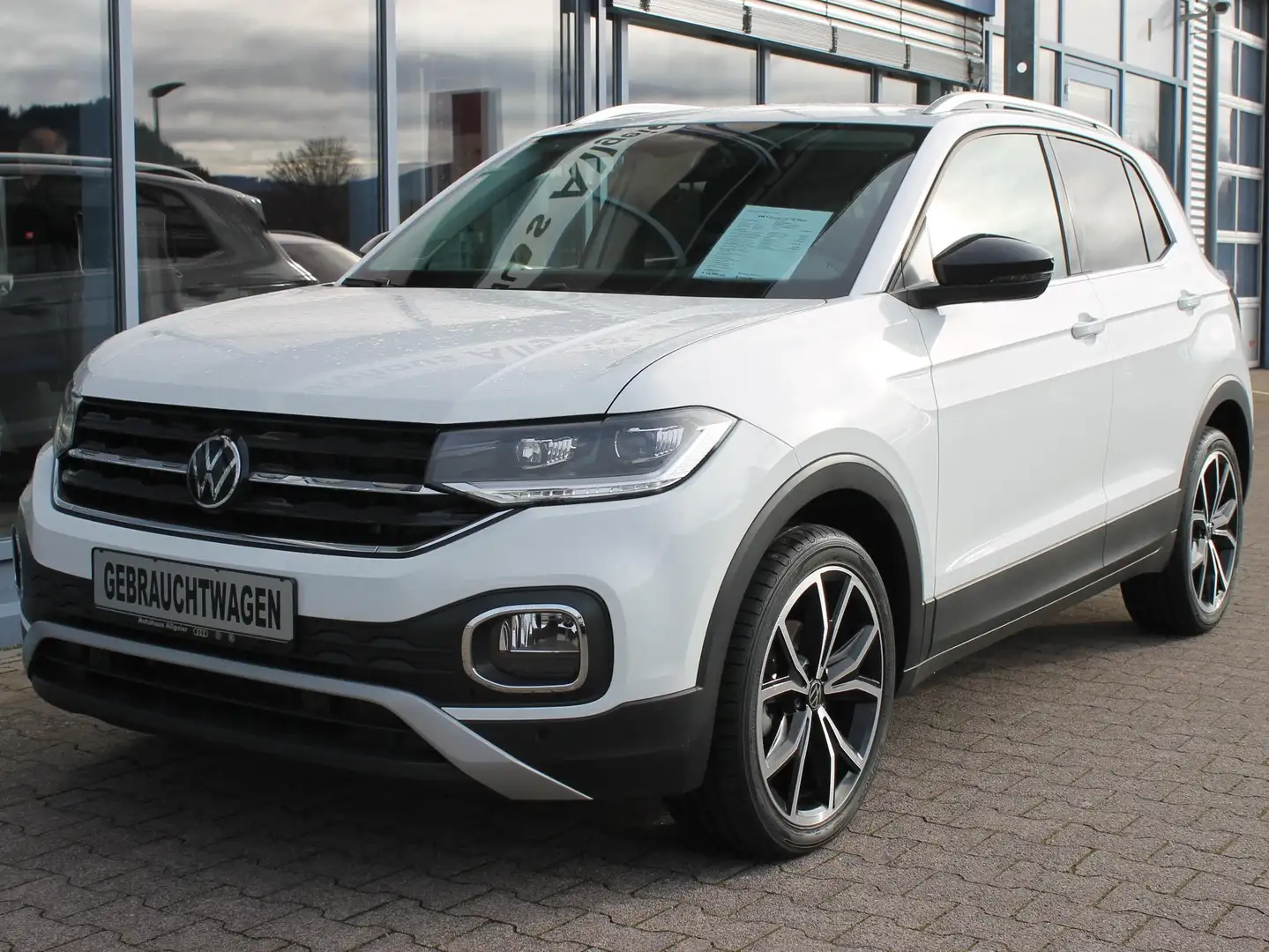 Volkswagen T-Cross 1.0 TSI Style *AHK/Navi/Rückfahrkamera/LaneA.* Blanco - 1