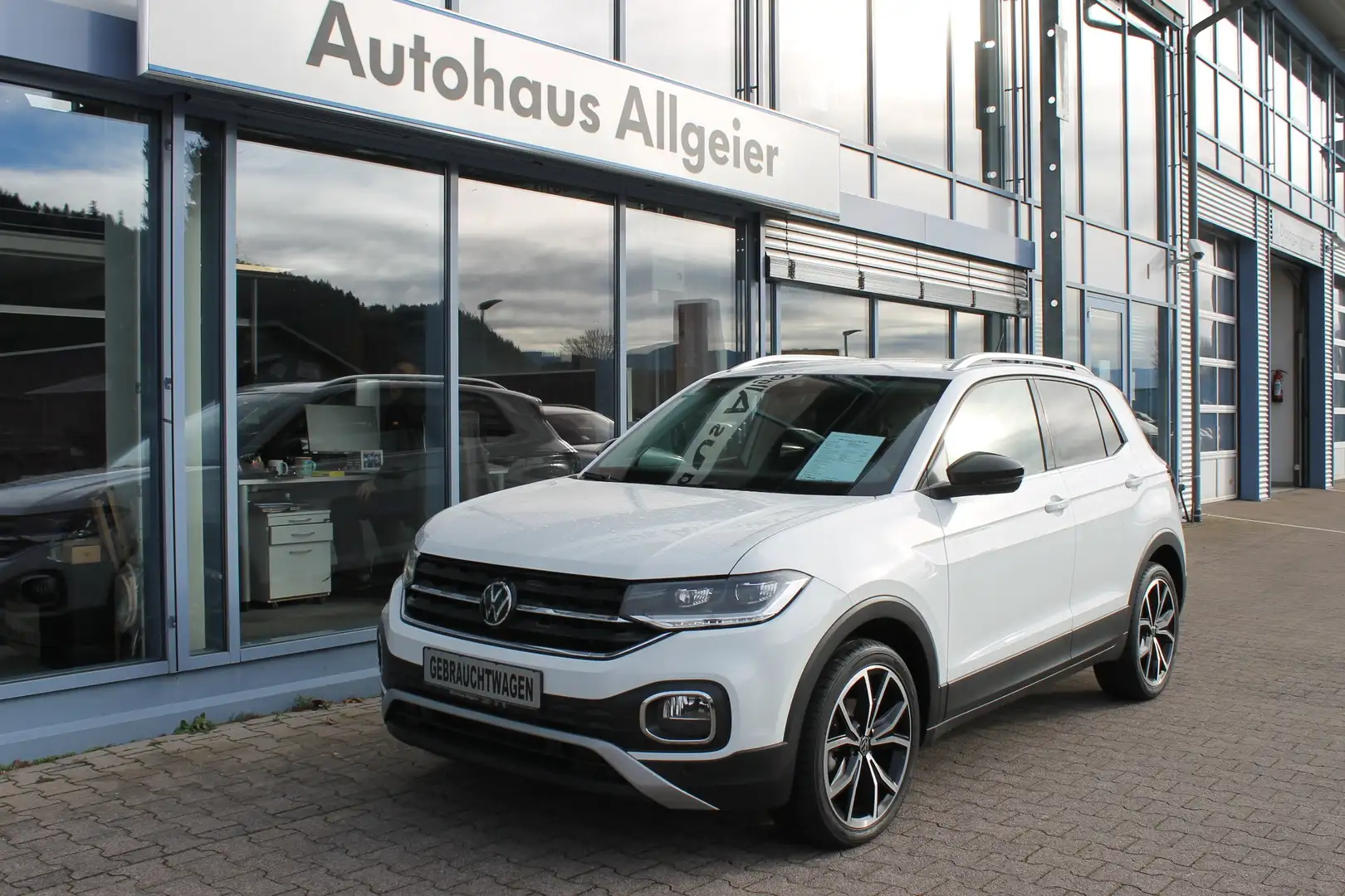 Volkswagen T-Cross 1.0 TSI Style *AHK/Navi/Rückfahrkamera/LaneA.* Blanco - 2