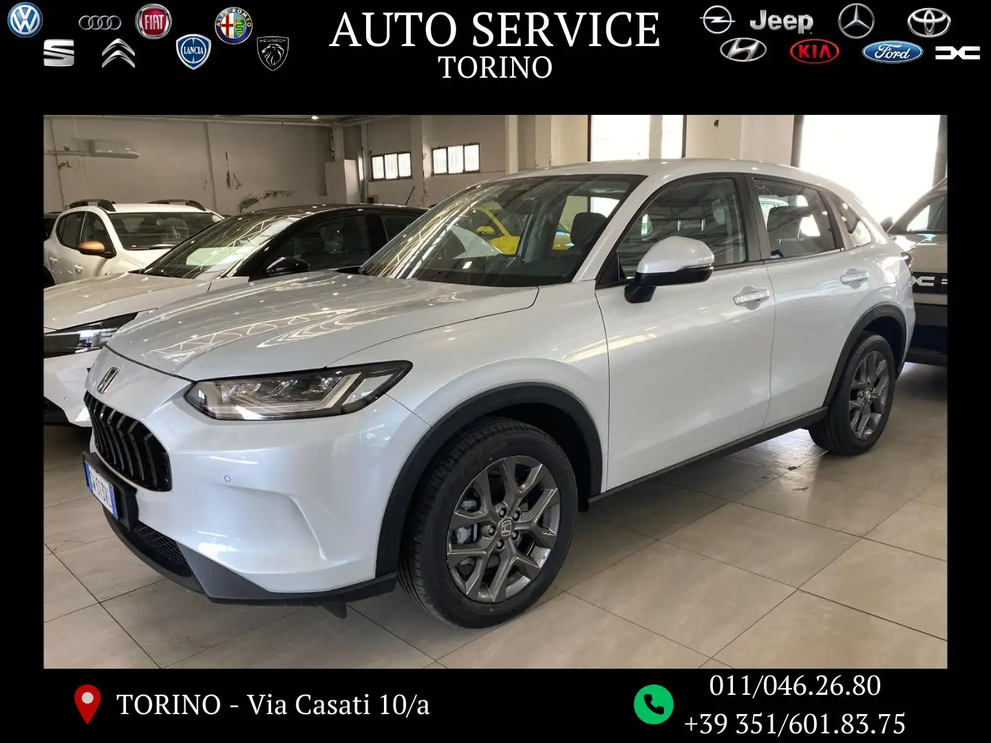 Honda ZR-V ZR-V 2.0 I-MMD ELEGANCE Bianco - 1
