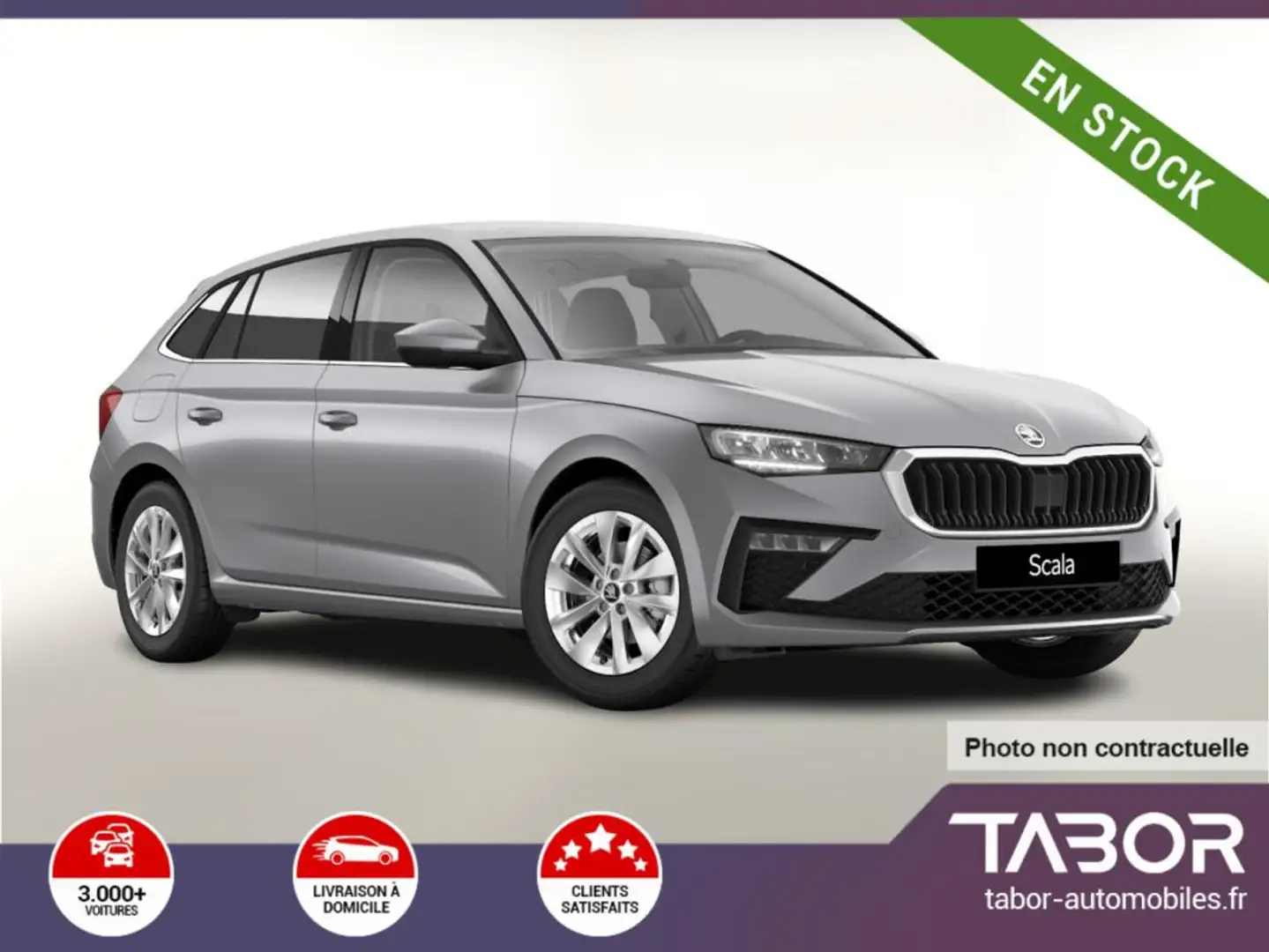 Skoda Scala DSG Selec Lodge GPS Kessy Cam SunS Argent - 1