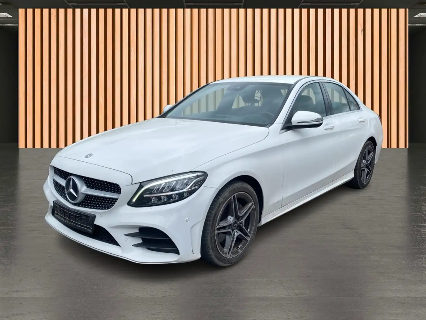 Mercedes-Benz C 180 AMG Line*Navi*Kamera*Tempomat*LED*DAB* Blanco - 2