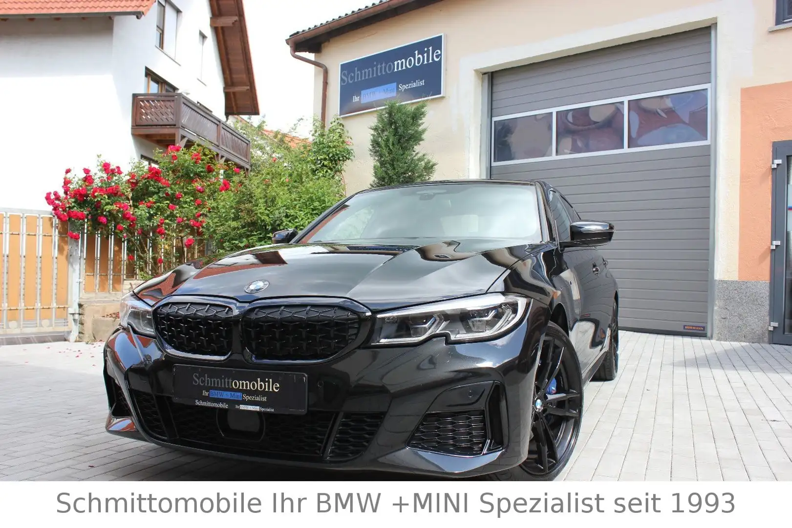 BMW 340 xDrive,Laser, Hed-Up, Harm.Kard.,el.Sitze Negro - 1