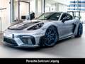 Porsche Cayman GT4 RS Weissach PCCB Lift Bose PDLS+ Silber - thumbnail 1