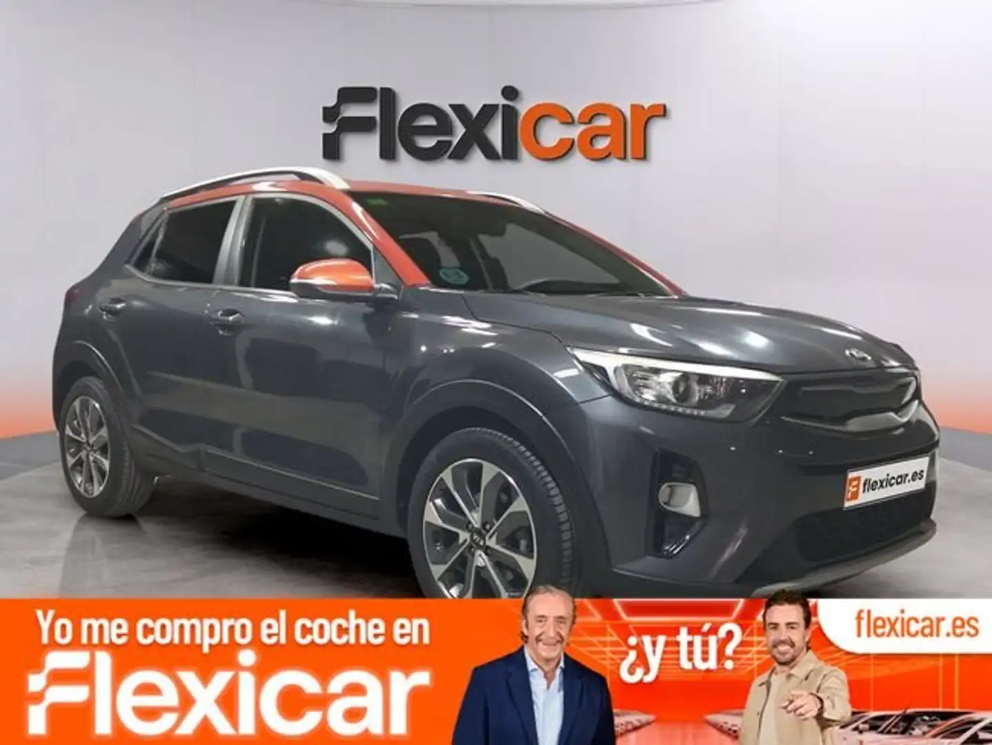 Kia Stonic 1.0 T-GDi Eco-Dynamic Business 120 Gris - 1