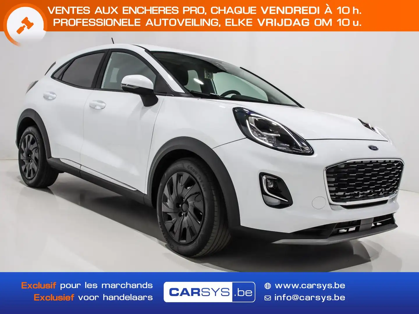 Ford Puma 1.0 ECOBOOST 125 GPS - CARPLAY Wit - 1