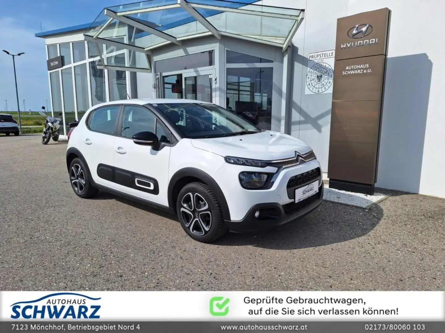 Citroen C3 BlueHDi 100 Feel S&S Weiß - 1