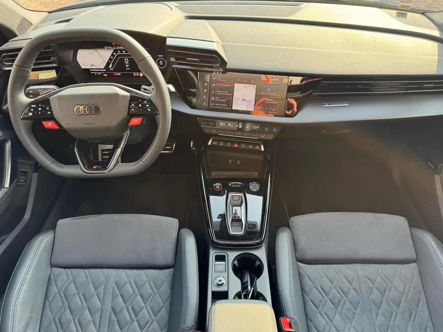 Audi RS 3 SPB TFSI quattro S tronic TETTO PANORAMICO Azul - 2