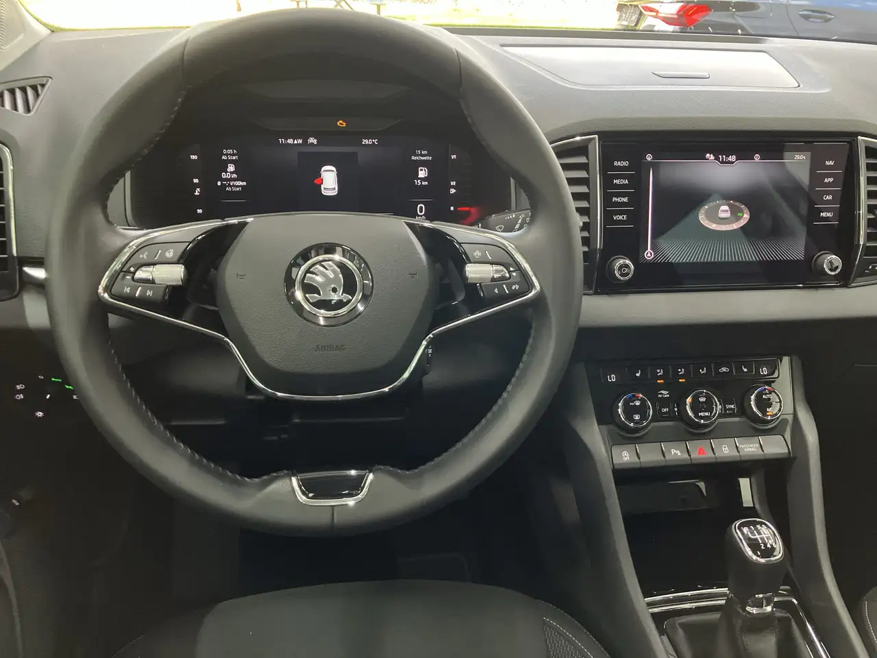 Skoda Karoq Selection 1,5 TSI*KESSY SHZ PANO NAVI AHK*, миниатюра 9