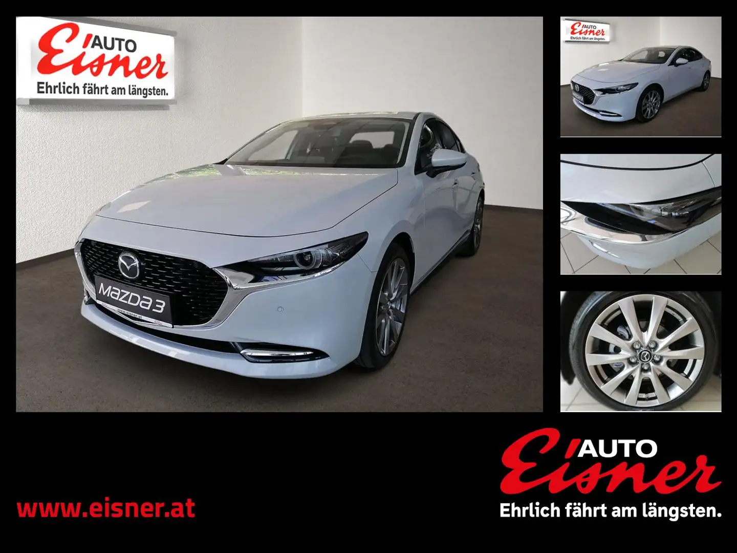 Mazda 3 SN SKYACTIV-X- Exclusive-Line Weiß - 1