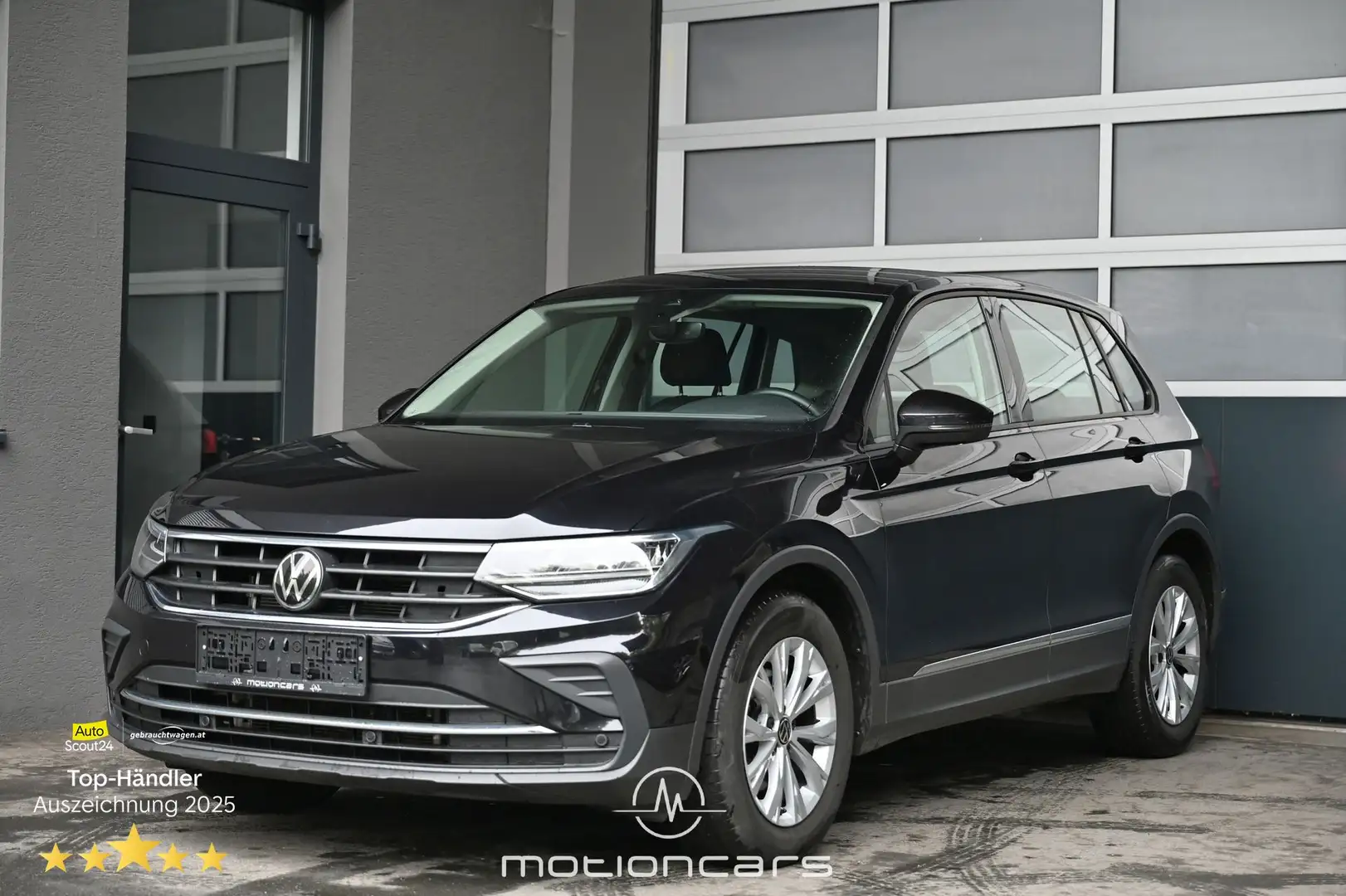 Volkswagen Tiguan Basis 1,5 TSI ACT Life DSG Pickerl NEU Schwarz - 1