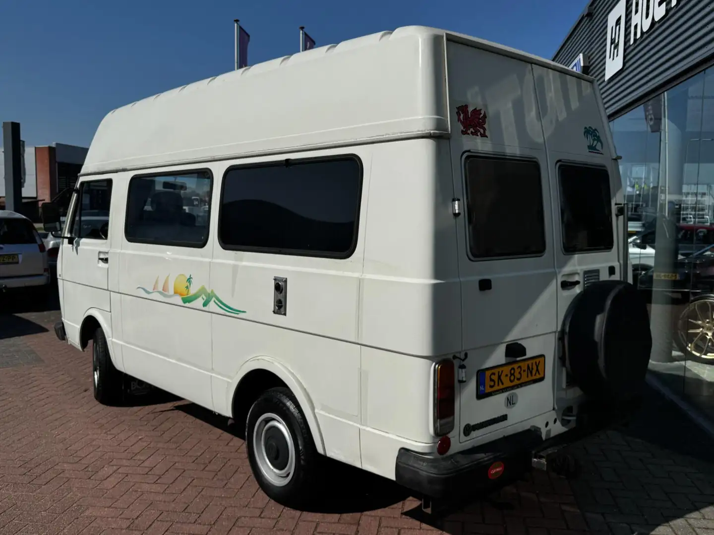 Volkswagen LT 28 KAMPEERAUTO Benzine | over 2 jaar belas Fehér - 2