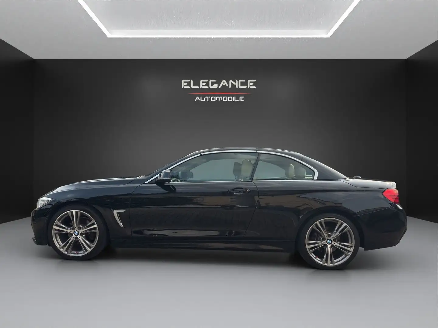 BMW 428 Baureihe 4 Cabrio 428 i*Vollleder*Kamera*S.h Schwarz - 2