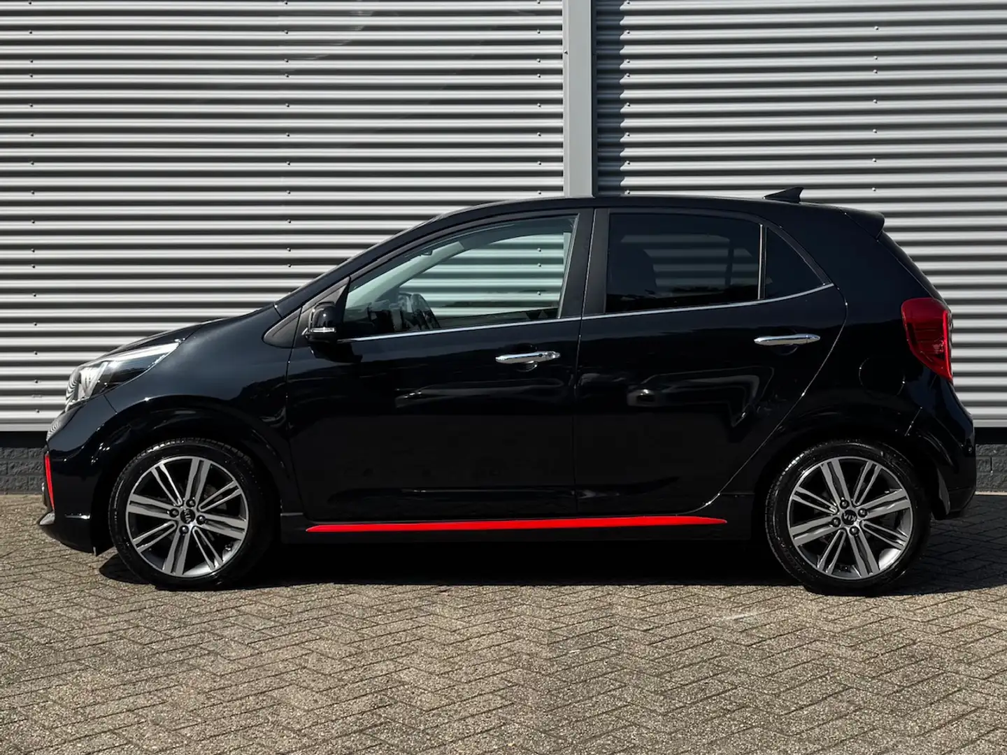 Kia Picanto 1.0 T-GDi 100pk 5-zits GT-Line | Stoel/Stuurverwar Zwart - 2
