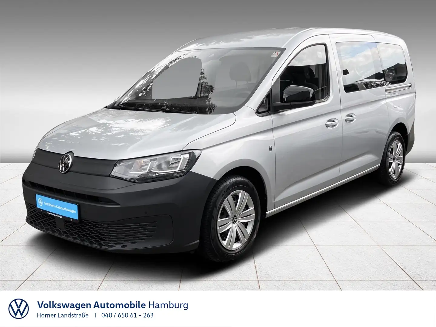 Volkswagen Caddy Life1.5 TSI AHK Kamera Navi Sitzhzg Silber - 1
