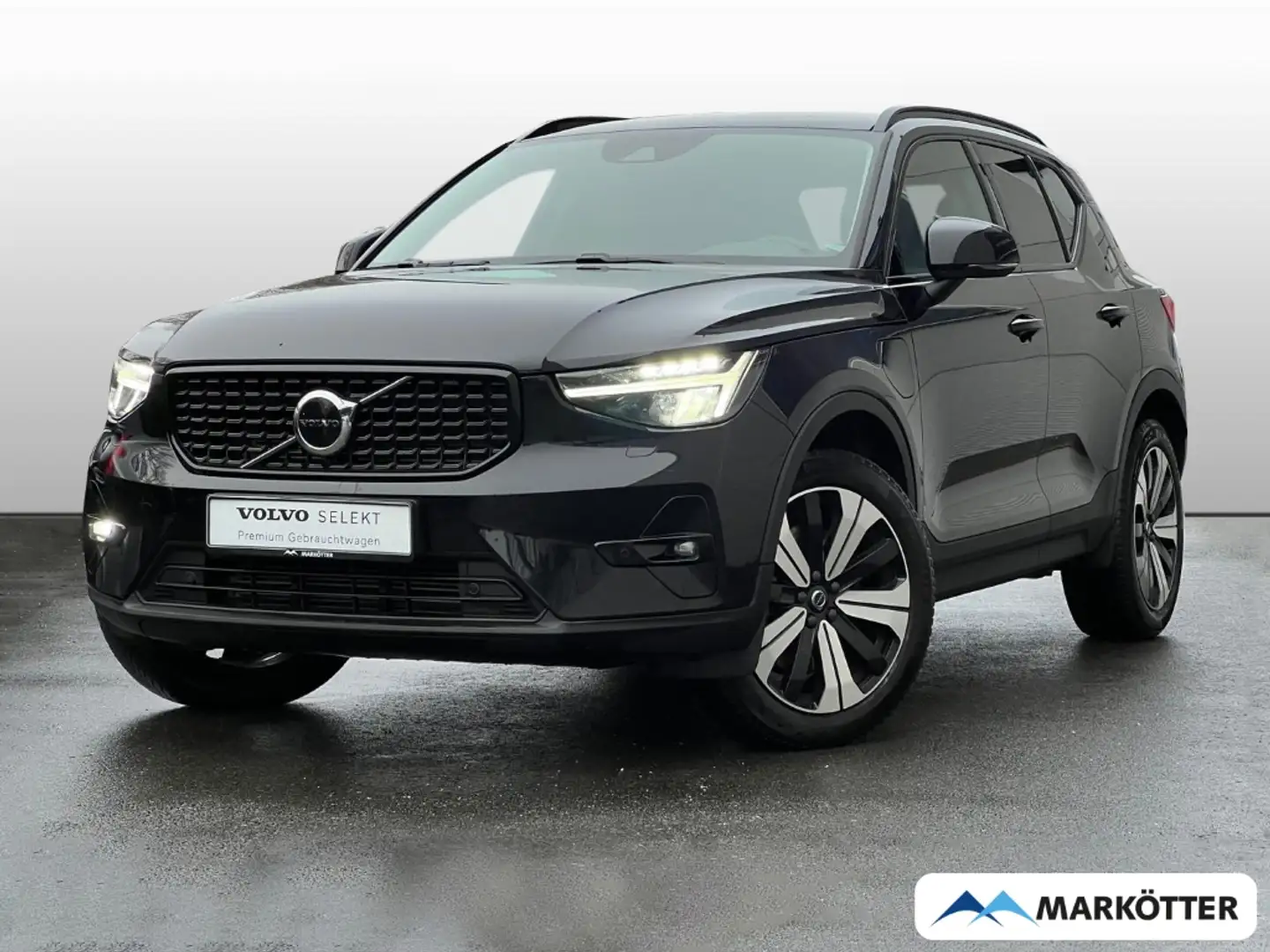 Volvo XC40 T5 Recharge Plus Dark ACC/SH/LH/CAM/LED/Google Schwarz - 1