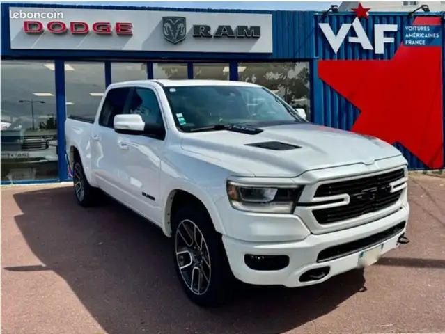 Dodge RAM Laramie Sport - FULL OPTION (ALP/Caméra 360/Suspension) - Pas de TVS/Pas d'écotaxe/TVA Récup