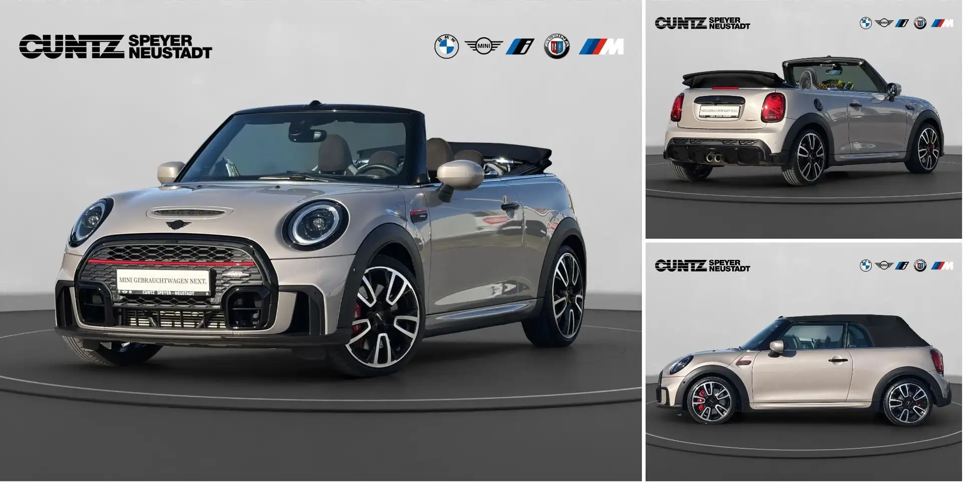 MINI John Cooper Works Cabrio John Cooper Works Cabrio Head-Up Drive+Parkassist. Gris - 1